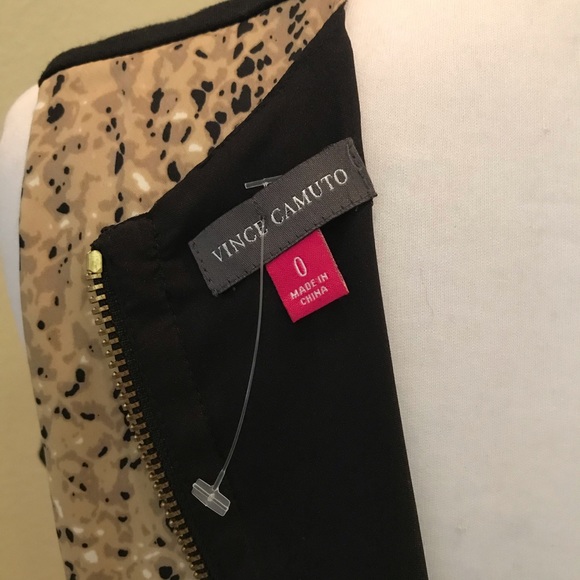 NWOT Vince Camuto python print shift career dress - Picture 5 of 5